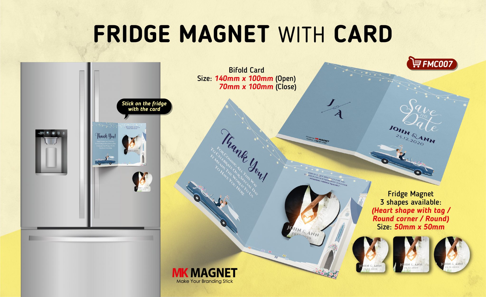 Personalized Fridge MK Supply